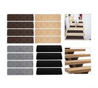 A Step Toward For Safety with Our Four Pack of Easy to Maintain Anti slip Floor Rugs (Beige)