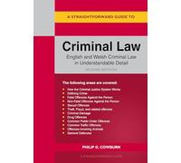 A Straightforward Guide to Criminal Law: Second Edition