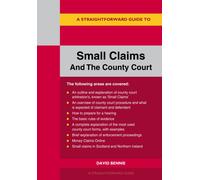 A Straightforward Guide to Small Claims and the County Court