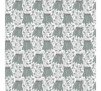 A Street Prints A Street Folklore Peapods Duck Egg & White Floral Wallpaper Fd25121