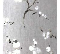 A-Street Prints Bliss Blossom Wallpaper, Paper, Taupe, 20.5-Inch x 33 ft