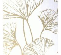 A-Street Prints Reverie Ginkgo Wallpaper, Paper, Gold, 20.5-Inch x 33 ft