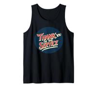 A Strong Thank You for Your Service Tribute for Veterans Tank Top