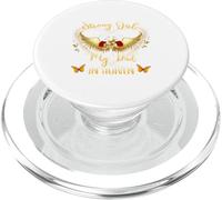 A Strong Woman Because My daddy In Heaven Watching Over Me PopSockets PopGrip for MagSafe
