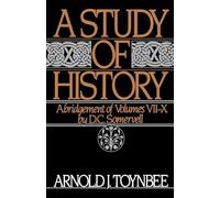 A Study of History: Volume II: Abridgement of Volumes VII-X - 9780195050813