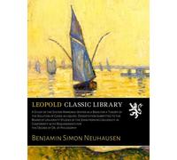 A Study of the System Ammonia-Water as a Basis for a Theory of the Solution of Gases in Liquids. Dissertation Submitted to the Board of University ... for the Degree of Dr. of Philosophy