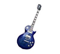 A Stunning 6 String Blue Flame Maple Electric Guitar Beginner Electric Guitar
