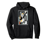 A stunning and modernist of Mona Lisa Pullover Hoodie