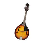 A-Style 8-String Basswood Mandolin Musical Instrument With Rosewood Steel String Mandolin Guitar Instrument Adjustable(Sunburst)