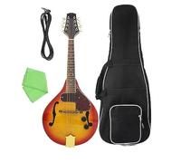 A-Style Mandolin 8-String Guitar Spruce Wood Traditional Mandolin Set String Instrument With Bag Mandolin for Student