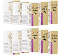 A-SUB Sublimation Paper A4, 210x297mm, 1000 Sheets, 120gsm, Compatible with EPSON, SAWGRASS, RICOH, Brother Sublimation Printers