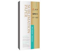 A-SUB Sublimation Paper for Mug Size 120gsm 4x9.5'' 102x241mm 100 Sheets, Compatible with Epson, Sawgrass, Ricoh, Brother Sublimation Printers