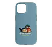A Summer Duck Wild At Heart Case for iPhone 15