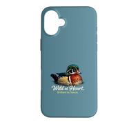 A Summer Duck Wild At Heart Case for iPhone 16 Plus