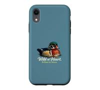 A Summer Duck Wild At Heart Case for iPhone XR