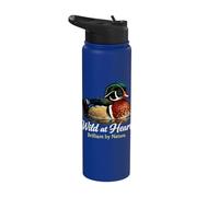 A Summer Duck Wild At Heart Stainless Steel Insulated Water Bottle