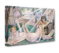 A Summers Day By Gerda Wegener Canvas Print for Living Room Bedroom Home Office Décor, Wall Art Picture Ready to Hang, 30 x 20 Inch (76 x 50 cm)