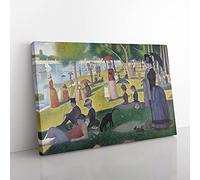 A Sunday On La Grande Jatte by Georges Seurat Canvas Print 30x20 Inch
