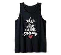 A Super Hot DevOps Engineer Stole My Heart Valentines Day Tank Top