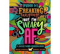 A Swear Word Coloring Book Midnight Edition: Sweary Mandalas