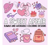 A Sweet Affair: Kawaii and Adorable Coloring Designs
