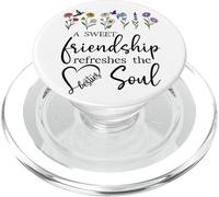 A Sweet Friendship Refreshes Soul Sisters Bestie Best Friend PopSockets PopGrip for MagSafe