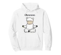A Sweet Yoga Meditation Llama Sheep Doing Yoga Pullover Hoodie