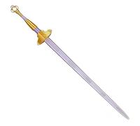 A sword With A Retractable Blade, Perfect For Fantasy Role-Playing. This Retractable Cosplay Sword Is The Perfect Accessory For Your Cosplay Costume