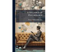 A Syllabus of Psychology