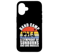 A Symphony of Sunburns and Sore Muscles Band Camp Case for iPhone 16