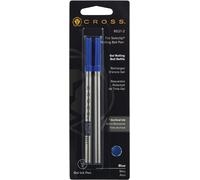 A. T. Cross Gel Rollerball Pen Refills Blue 2 Blister Packaging with Refill for
