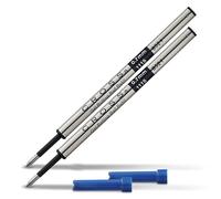 A. T. Cross Gel Rollerball Pen Refills Blue 2 Blister Packaging with Refill for all Selectip Pens