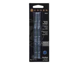 A. T. Cross ink cartridge for FH blue-black, blister card with 1x 6 pieces