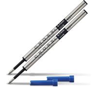 A T Gel Rollerball Pen Refills Blue 2 Blister Packaging with Refill for all