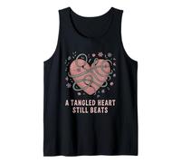 A Tangled Heart Still Beats Resilience and Healing Tank Top