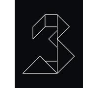 A Tangram Number Three Notebook