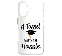 A Tassel is worth the Hassle Graduation Senior College Case for iPhone 17