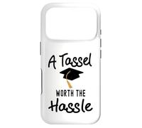A Tassel is worth the Hassle Graduation Senior College Case for iPhone 17 Pro
