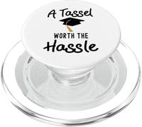 A Tassel is worth the Hassle Graduation Senior College PopSockets PopGrip for MagSafe