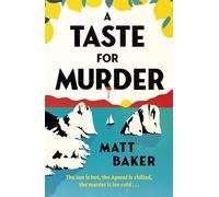 Matt Baker A Taste For Murder Hardcover Book Matt Baker Multicolor