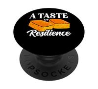 A Taste Of Resilience Southern Cornbread Baking Design PopSockets Adhesive PopGrip