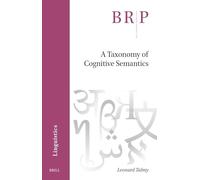 A Taxonomy of Cognitive Semantics: 8 (Brill Research Perspectives in Linguistics, 8)