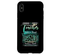 A Teacher Takes A Hand - Math Teacher Case for iPhone XS Max