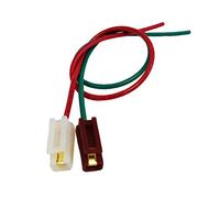 A-Team Performance 170073 Pigtail Harness Cable Wires for HEI Distributor Battery and Tachometer Wiring 12V Ignition Coil & Tach Wire Connector Accessories 11” Red and Green