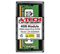 A-Tech 4GB RAM Replacement for Synology D4NESO-2666-4G | DDR4 2666 MHz PC4-21300 SODIMM Non-ECC Unbuffered Memory Compatible for NAS & NVR Servers