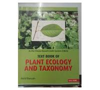 A Text Book of Plant Ecology & Taxonomy Regular & Hons. Generic Assam