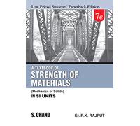 A Textbook of Strength of Materials (Mechanics of Solids) SI Units, 7/e (LPSPE)