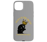 A Thinker Has a Heavy Head That Wears the Crown Case for iPhone 15 Plus