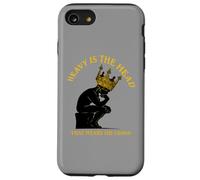 A Thinker Has a Heavy Head That Wears the Crown Case for iPhone SE (2020) / 7 / 8