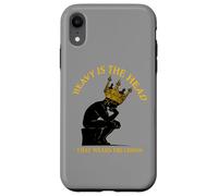 A Thinker Has a Heavy Head That Wears the Crown Case for iPhone XR
